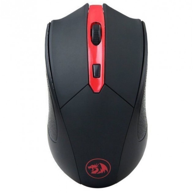 TECNOSHOP Mouse wireless Red Dragon M620 nero e rosso